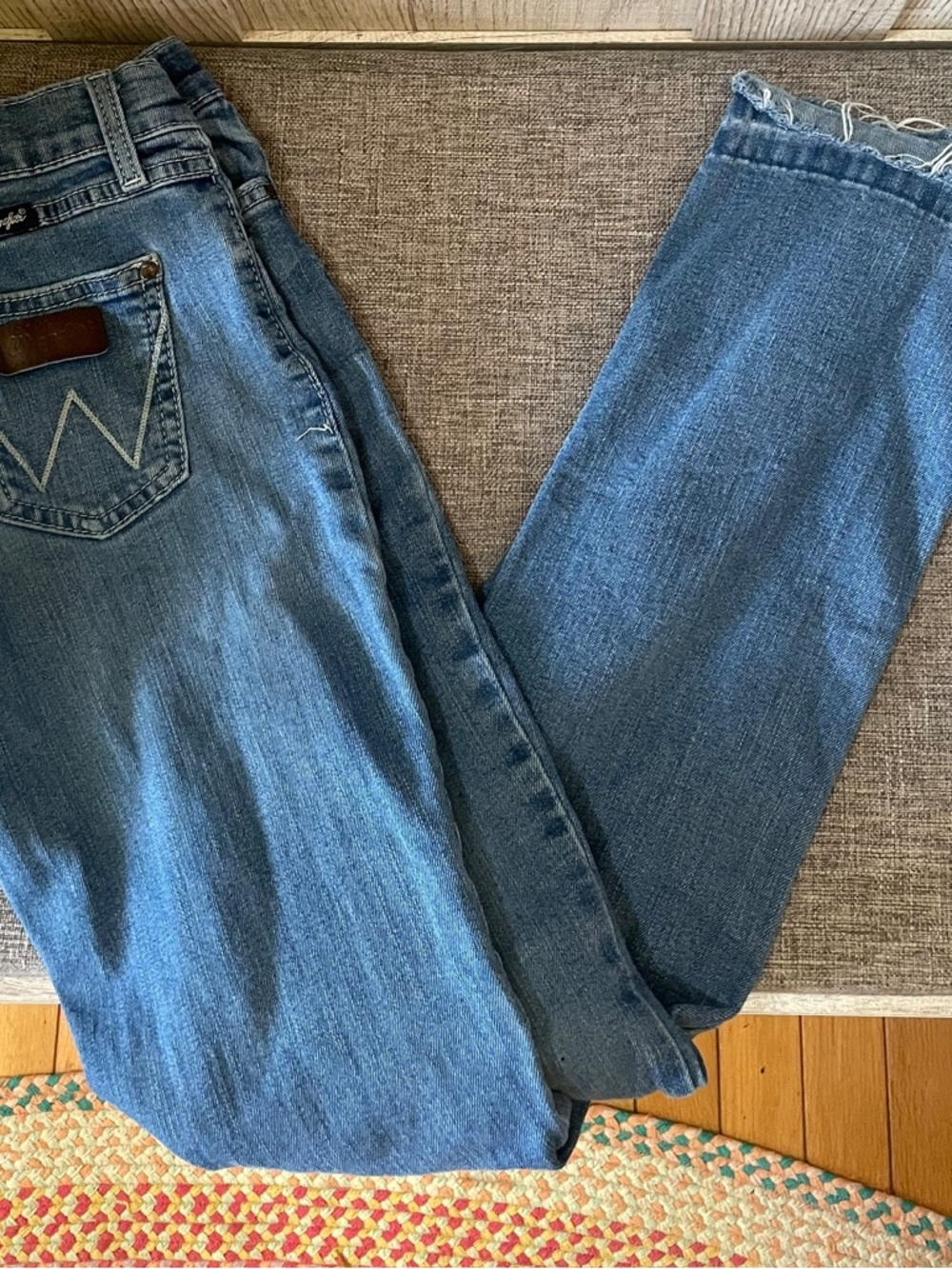 5 pairs Wrangler Girls Blue Denim Jeans!!